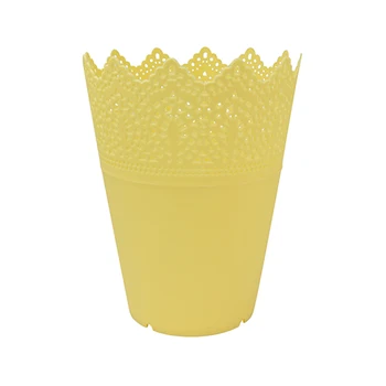 

Bl0070102 flower pots 15x18.5 cm, yellow