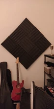 Espuma acústica protectora para estudio, esponja insonorizada, panel de tratamiento de absorción a prueba de sonido, 300x300x25 mm, 24 uds.