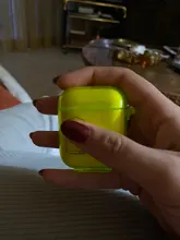 Para AirPods funda de silicona Color transparente Fundas para aire de 2 auricular Protector para los Airpods Pro suave de la cubierta del TPU del