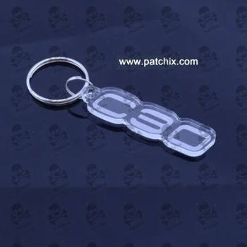 

VOLVO C30 key key ring key chain Schlüsselring porte-cles portachiavi laser cut Size: 65x12x3mm