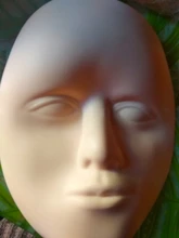 Cabeza de entrenamiento de tatuaje Facial 5D, maniquí de silicona para práctica de maquillaje permanente, tatuaje para labios y cejas, cabeza de muñeca para la piel