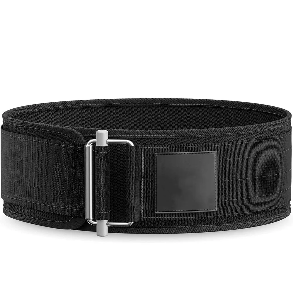 black lifting belt