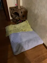 HOOPET Pet Dog Mat Soft Pillow Bed For Dogs Soft Flannel Thickened Pet Soft Fleece Pad