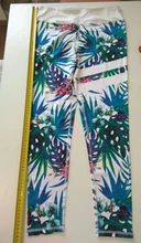 Qickitout 12% Spandex alta cintura Digital mallas impresas para ejercicio de deporte con polainas de las mujeres