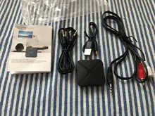 Receptor y transmisor de Audio estéreo 2 en 1, Bluetooth 4,2, adaptador inalámbrico con AUX de 3,5 MM para TV en casa, MP3 y PC