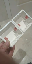 Mounting-Lining-Box Socket Cassette Wall-Switch Wallpad White-Wall for 86--86mm Universal