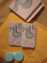 2 uds. De lentes para Cosplay, lentillas multicolores para ojos, maquillaje de Navidad, serie Anime, 1 par