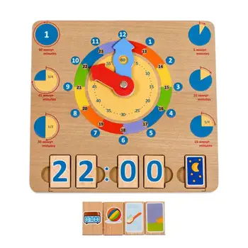 

LL184, Busyboard wooden clock