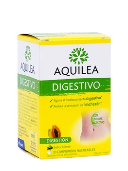 

Aquilea digestivo 30 chewable tablets favors digestion and relieves associated symptoms