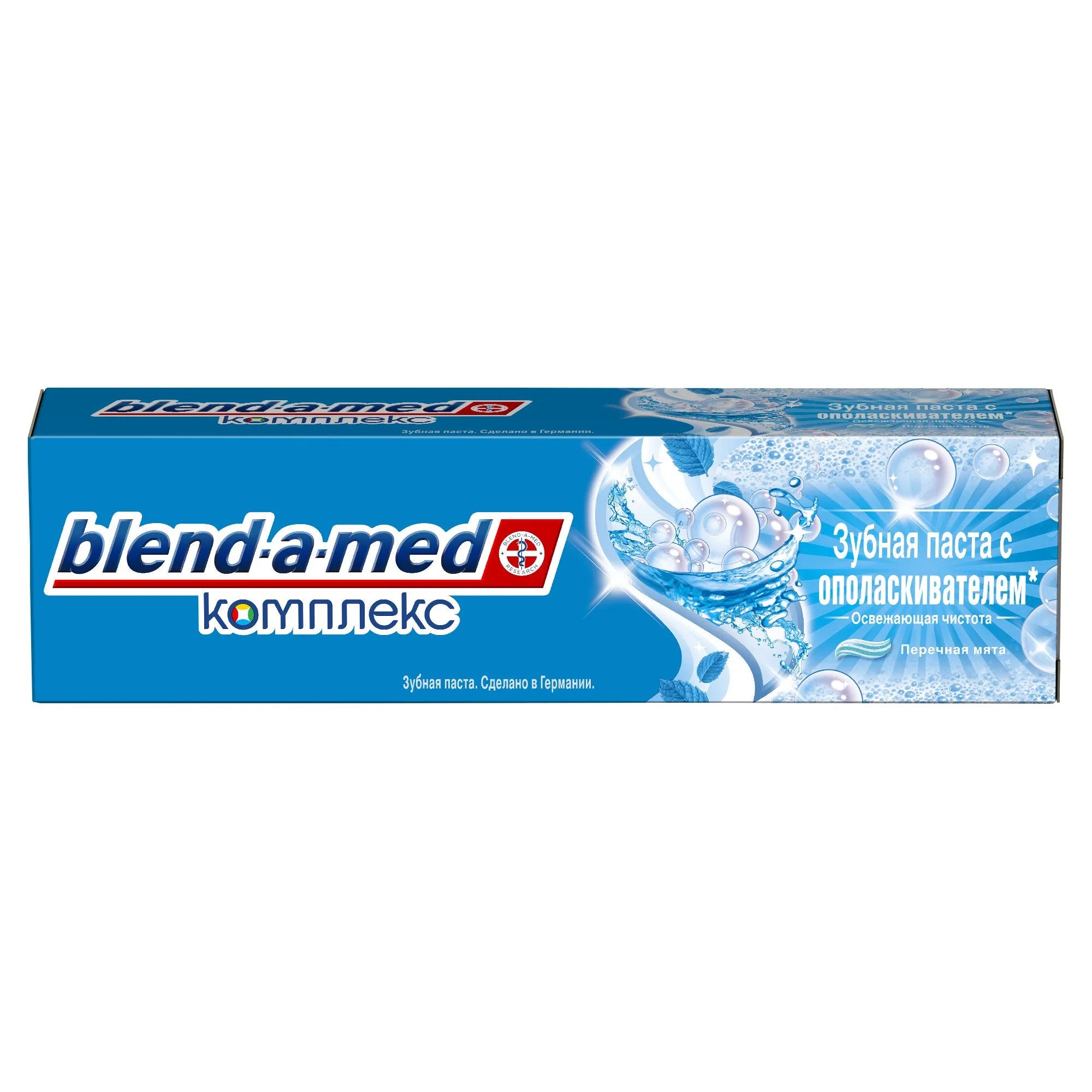 Зубная паста Blend-a-med Комплекс С ополаскивателем, Освежающая чистота, 100 мл