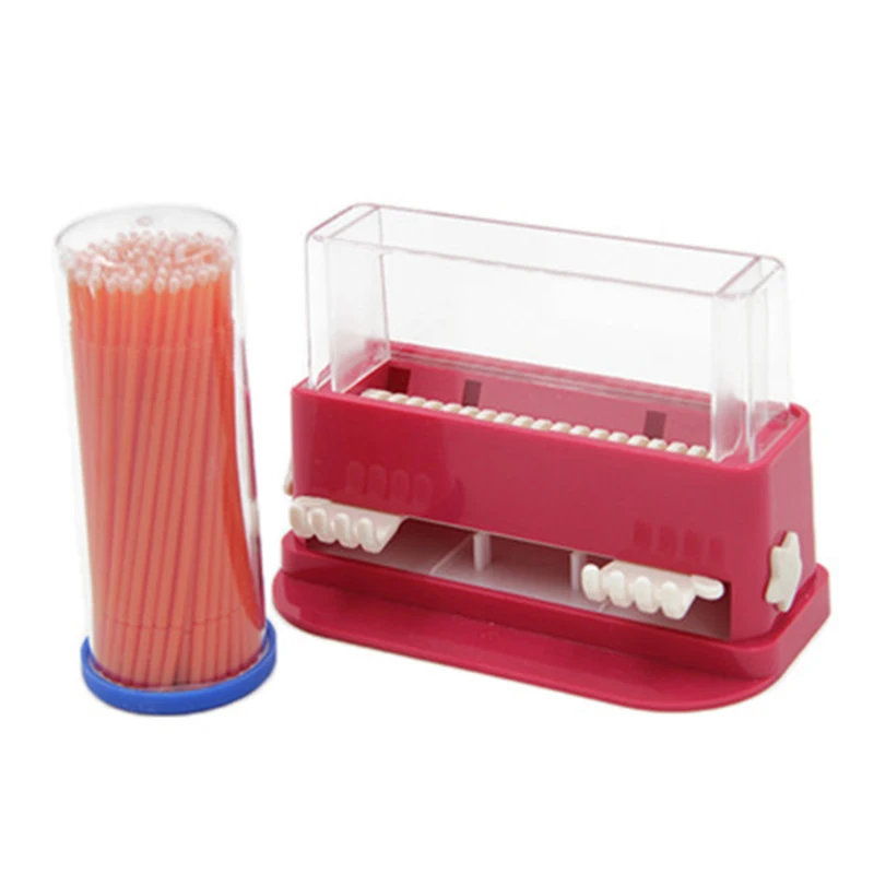 

Dental Micro Brushes Applicators Divider Dentistry Odontologia Extension Tools Eyelash