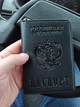 Passport-Cover Luxury Travel Russia RFID Women And Solid USA for A609