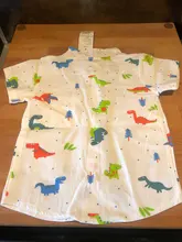 Conjunto de ropa de verano para bebé, camiseta de manga corta con estampado de dinosaurio de dibujos animados y pantalones para chico de 1, 2, 3 y 4 años, 2021