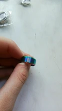 Asjerrya-anillo de acero inoxidable con diseño de alas de la libertad, anillo negro de ataque a Titan, plateado, para mujeres y hombres