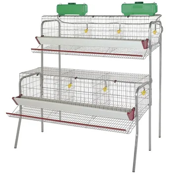 

Battery for 30 poultry layer in 6 departments 155x110x150 cm