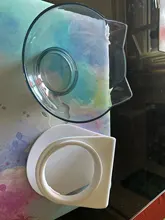 Cuenco de alimentación antideslizante para mascotas, plato con soporte para agua y productos de comida de los animales, ideal para uso de perros y gatos del hogar