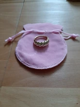 Anillos irregulares de croissant para mujer, Anillos geométricos circulares gruesas con texturas minimalistas, joyería 2021