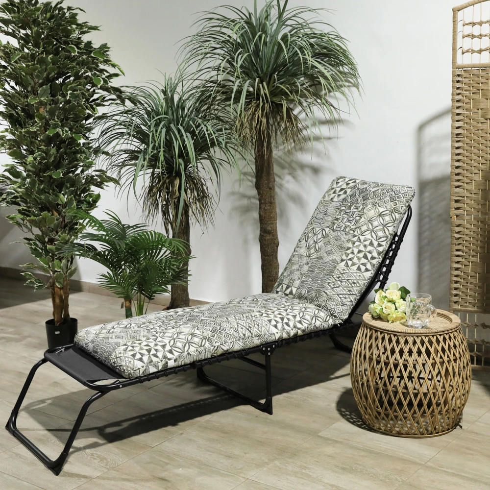 Tumbona Exterior, Jardín, plegable - hiperBUY