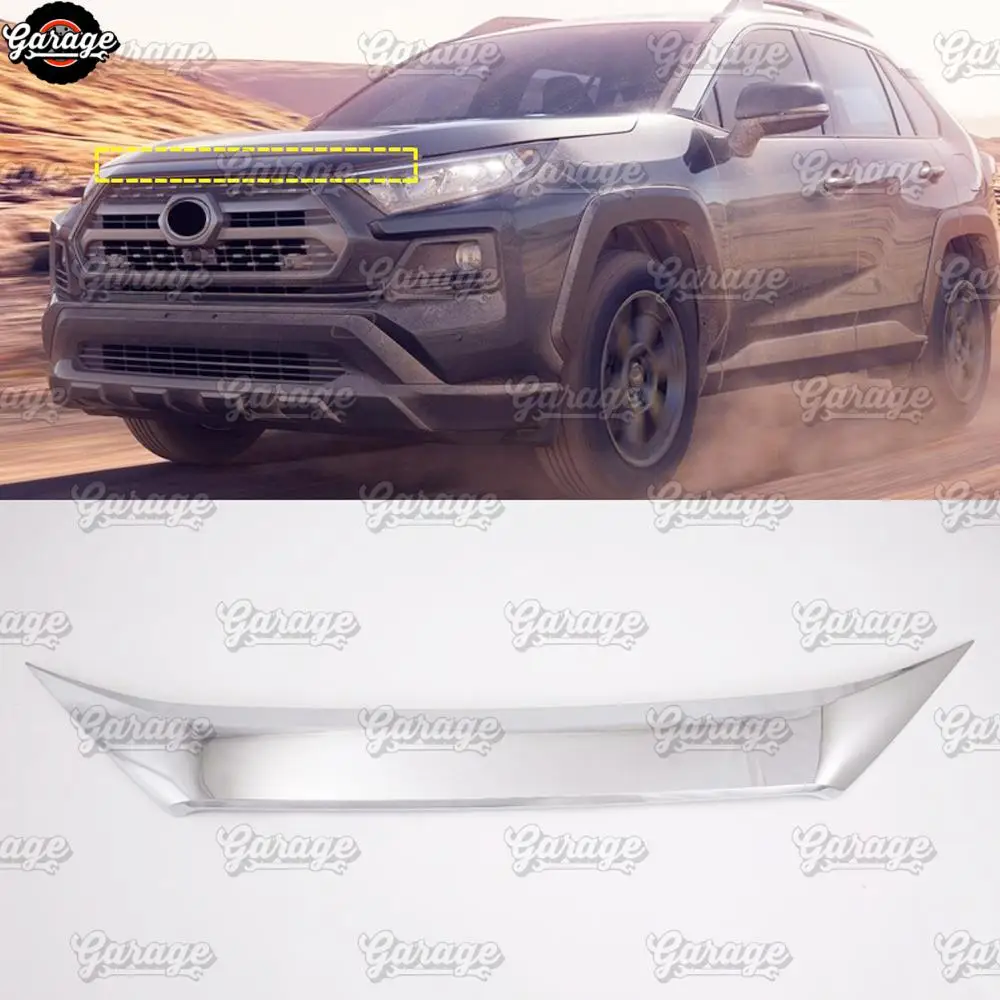 Центральная накладка на капот для Toyota RAV 4-ABS пластик литье 1 комплект/6 шт украшение автомобиля Стайлинг