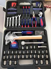 WORKPRO-Juego de Herramientas para el hogar, utensilio doméstico, juego de enchufes, destornilladores, herramientas de reparación para el hogar, herramientas manuales de bricolaje