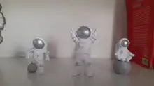 Baby Shower Cake-Decorations Dessert-Table-Decor Astronaut Space DIY Boy Birthday Kids