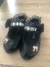 Sandalias de piel sintética elegantes para niñas, zapatos con cuentas para vestido de boda y fiesta, novedad de 2020