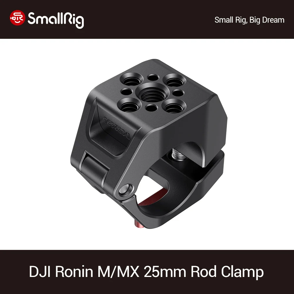

SmallRig 25mm Rod Clamp With ARRI 3/8â€-16 & 1/4"-20 Accessory Holes For DJI Ronin M/Ronin MX/FREEFLY Movi - 2695