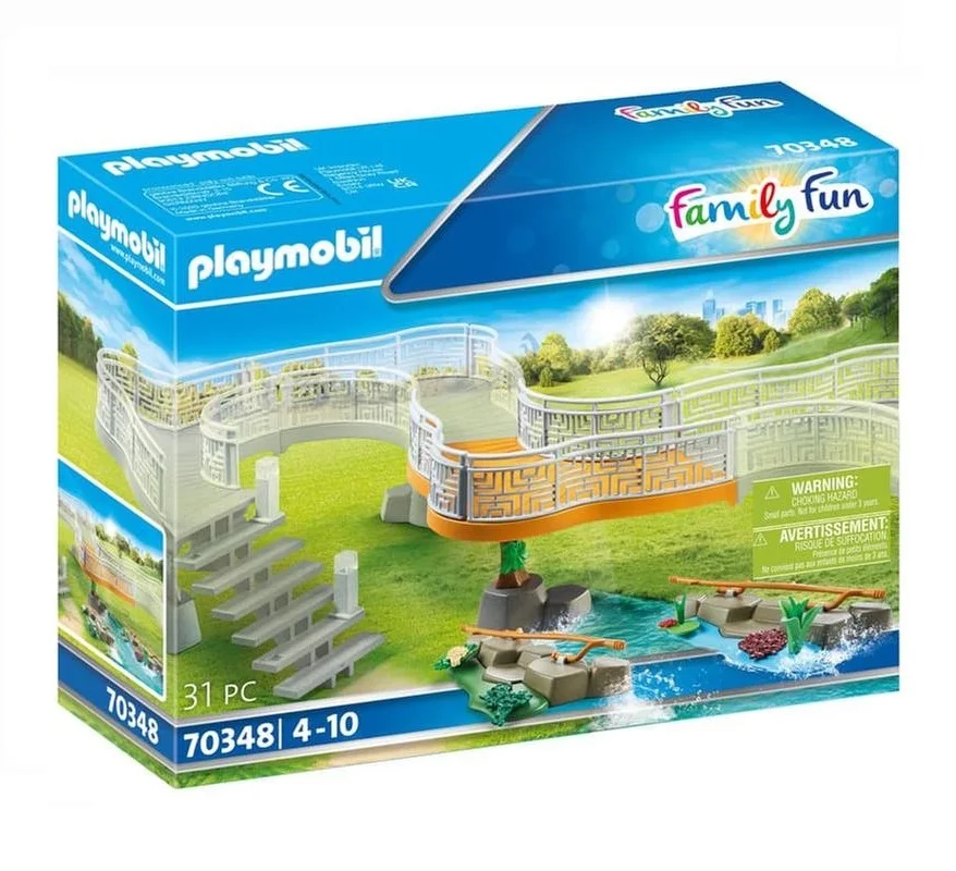 Estensione Della Piattaforma Di Osservazione Dello Zoo Playmobil, 70348, Originale, Giocattoli, Bambini, Ragazze, Regali, Collezionisti, Figure, Bambo