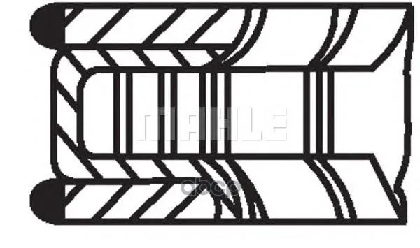 Кольца Поршневые Ford 1.4 D76 1.2-1.5-2.5 Mahle/Knecht 01503n0 Mahle/Knecht арт. 01503N0