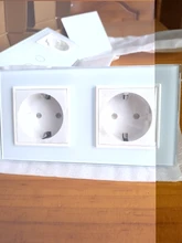 Power-Socket Glass-Panel Wall-Outlet Livolo Eu Standard 16A Crystal of Manufacturer 12/13/15