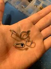 Arete de hojas de oro para hombres y mujeres, clips de oreja sin perforación, pendientes de cartílago falso, joyería, juego de 5 unidades