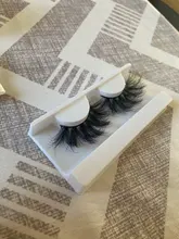 BossGirl-pestañas de visón esponjoso, 25mm, pestañas tupidas de visón, pestañas a granel, visón superancho, reutilizable, hermoso maquillaje