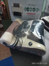 OGAMACRIUS-almohada de masaje 2 en 1, dispositivo eléctrico de calor Shiatsu, relajación corporal saludable para cervicales, masajeador de cuello y espalda