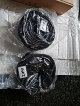 Cable de red Ethernet RJ45 para exteriores, Cable LAN impermeable para sistema de cámara de seguridad CCTV POE IP, 10M, 20M, 30M, 50M