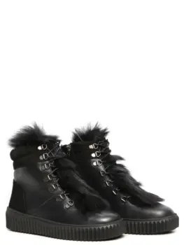 

Leather winter women's shoes for City and walking "Army Of Russia"
