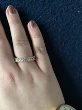 Huitan-anillo de compromiso con Circonia cúbica para mujer, sortija de compromiso, de boda, de lujo, cuadrado, Micro pavé, promesa de amor, gran oferta