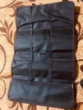 Bolsa de herramientas plegable de tela Oxford, multifunción, almacenamiento en rollo, estuche portátil, organizador, herramientas de bolsillo