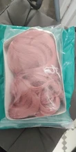 Pink Wigs Hair Synthetic-Wig-Cosplay Straight Bulk Long Air-Volume Silky Big-Wave High-Temperature