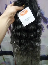 FASHION IDOL-Mechones con cierre, extensiones de cabello sintético rubio, degradado, de plata, gris, de moda, onda de agua, fibra, 20 pulgadas, 9 uds. por paquete