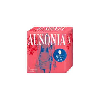 

AUSONIA AIR DRY COMPRESAS NORMAL with ALAS 14UN MUJER