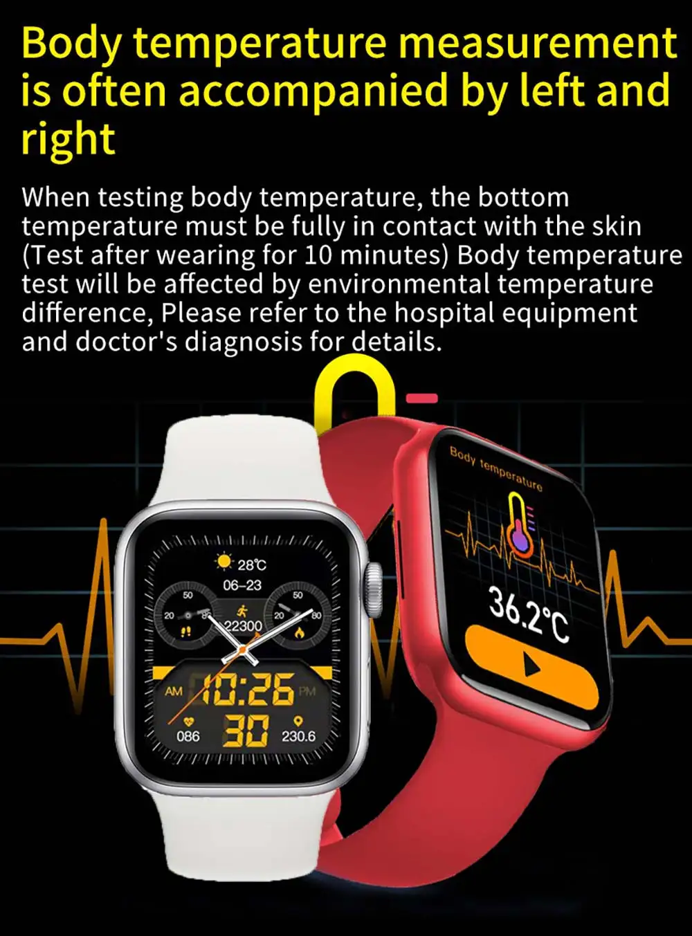IWO Smart Watch Men Series 7 Wireless Charge Smartwatch Women Heart Rate Watches Bluetooth Call Fitness Tracker For Android IOS