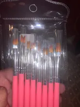 8 unid/set bricolaje cepillo de uñas brocha de pintura de uñas varias formas diseños de uñas dibujar líneas flores patrones manicura pluma arte del clavo de la herramienta