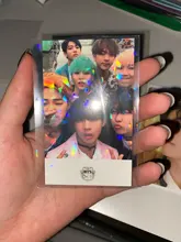 Película de tarjeta parpadeante láser de vidrio de Gema rota, funda holográfica para tarjeta de foto, Idol, Tarot, YGO Ultra, Protector de tarjeta, 100 Uds.