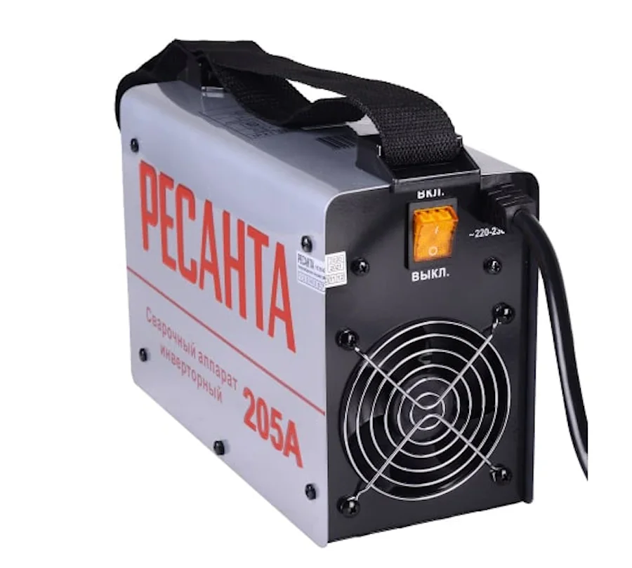 Сварная машина Resanta Sai 205 Инвертор 50 Гц 50 Гц сварного строительного оборудования аксессуары для ремонта домашние и садовые приборы Электрические инструменты Инструменты Домохозяйственной электроники; Ирторн Сварошн Аппарат -Русананта ...