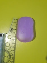 50 unids/caja de viaje portátil desechable caja de jabón de mano de papel lavado caja perfumada rebanada hojas Mini jabón papel al aire libre Herramientas Limpiar