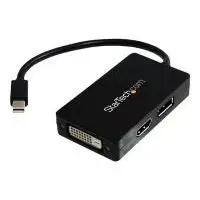 

STARTECH.COM Mini DisplayPort to DVI / DisplayPort / HDMI Travel Adapter-Converter 3 in 1