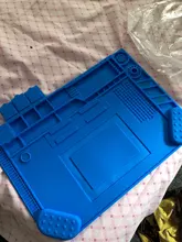 Almohadilla de reparación aislante resistente al calor, estación de soldadura de silicona, almohadilla de trabajo, plataforma de escritorio para Estación de soldadura BGA