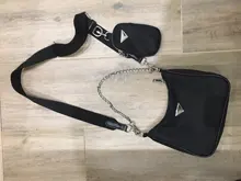 Bolso cruzado a la moda para mujer, bandolera de un solo hombro, impermeable, tela Oxford, sencillo, para tarjetas