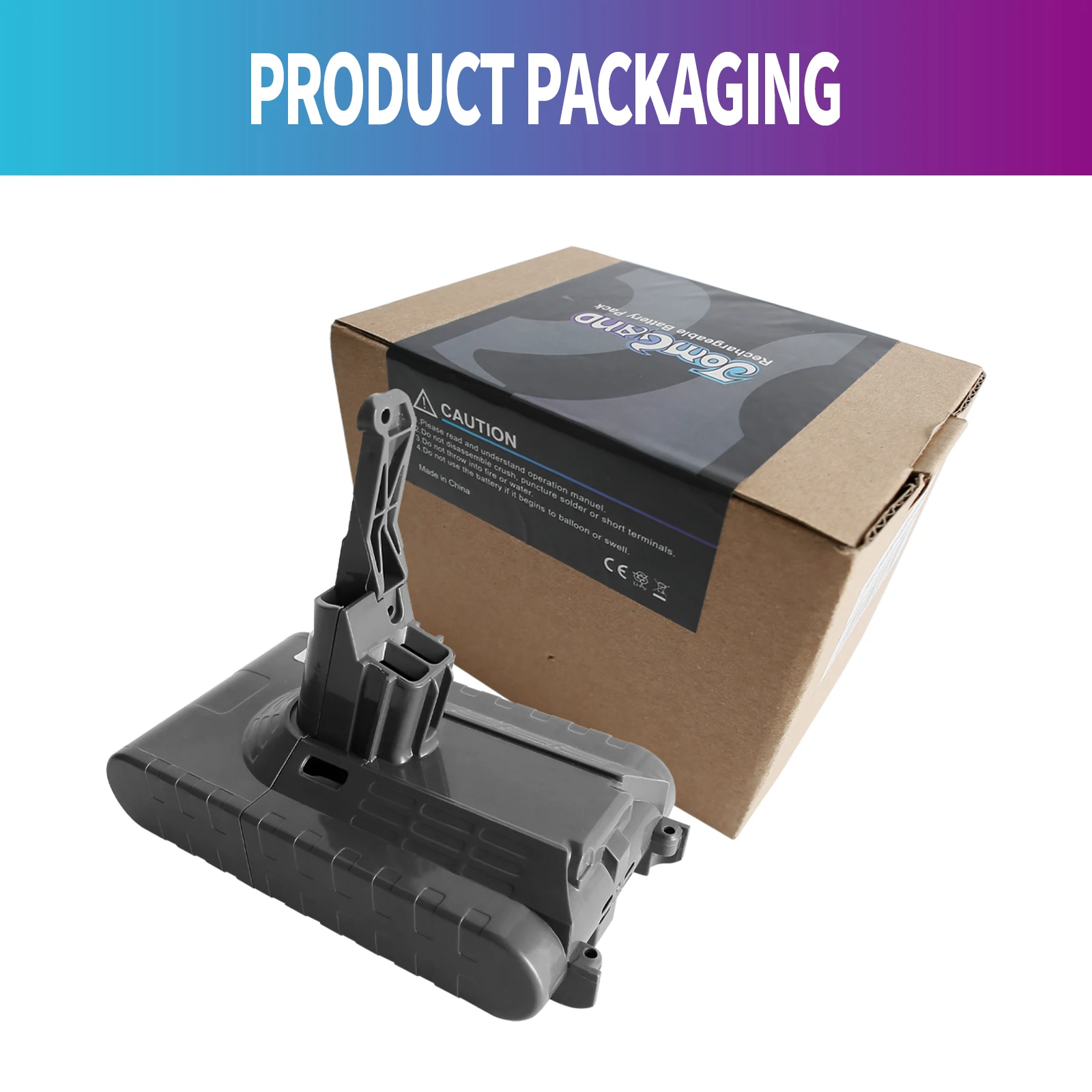 For Dyson V8 Battery 4500mAh 22.2V 