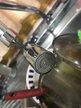 Filtro de salpicaduras de 720 grados, cabezal de pulverización, filtro antisalpicaduras, grifo de cocina móvil, rociador de boquilla de ahorro de agua filtro de agua grifo universal con filtro antisalpi grifo